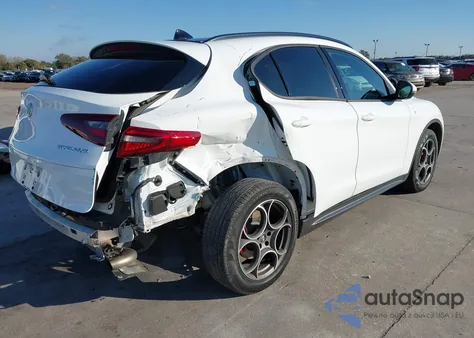 2022 Alfa Romeo Stelvio Ti Awd from USA, damaged, VIN ZASPAKBN2N7D32429